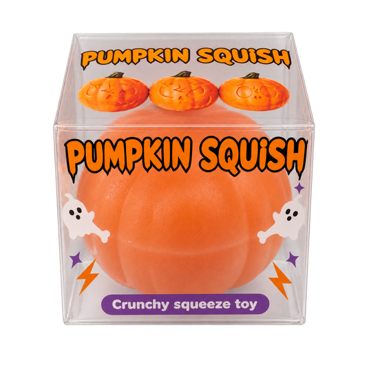 Halloween crunchy pumpkin squishy ￼