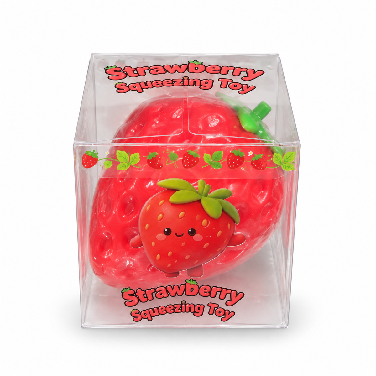 Crunchy strawberry squishy
