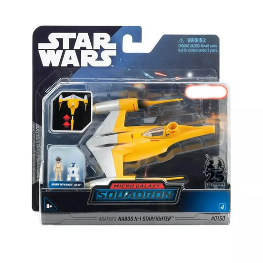 Star Wars micro Galaxy ￼Anakins Naboon-1 starfighter