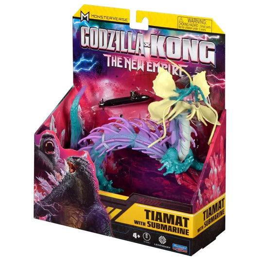 Godzilla x Kong: 6" Tiamat Figure with Submarine Accessory by Playmates Toys