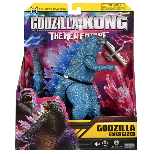Godzilla x Kong: Energized Godzilla Figure with Battle Drone Accessory