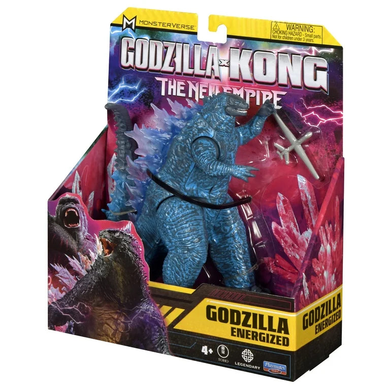 Godzilla x Kong: Energized Godzilla Figure with Battle Drone Accessory