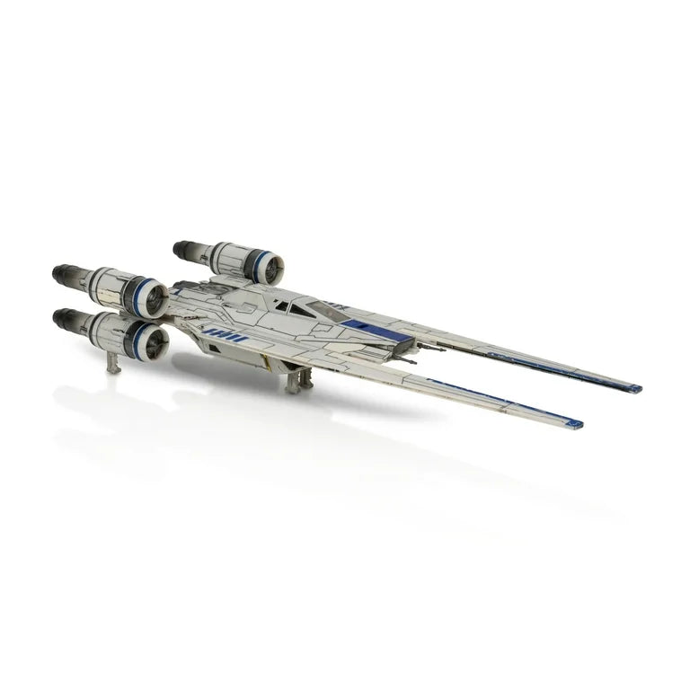 Star Wars Micro Galaxy Squadron U-wing Starfighter - 12 inch Vehicle with Foldout Wings, Troop Bay, Sniper Gun, and Three 1 inch Figure Accessories