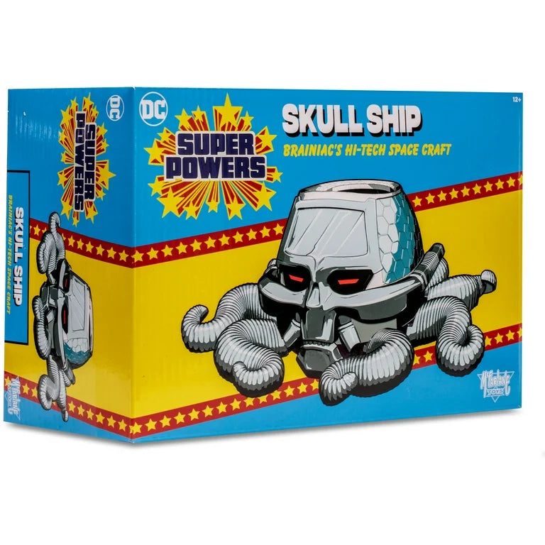 Skull Ship: Brainiac's Hi-Tech Space Craft (DC Super Powers) Vehicle - McFarlane Toys