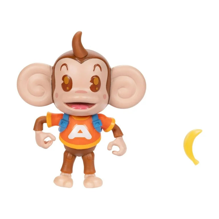 Sega 4 inch Tall Action Figure Monkey Ball AiAi with 22 Points of Articulation ￼