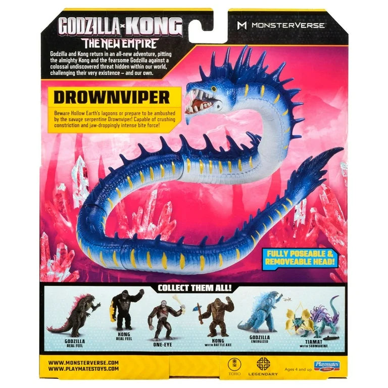 Godzilla x King Kong DROWNVIPER with Removable Head