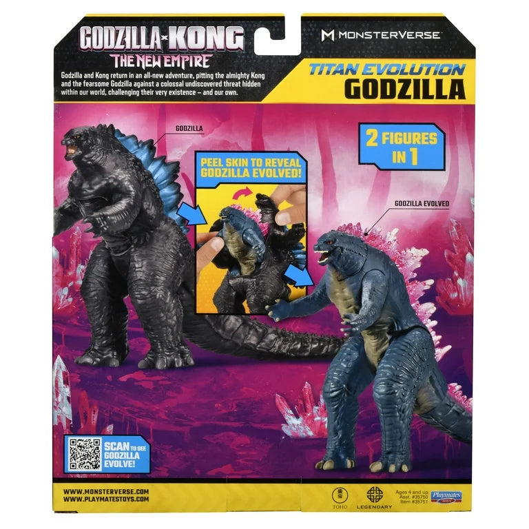 Godzilla x Kong: 7" Titan Evolution Godzilla Figure