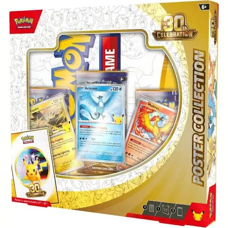 Pokémon TCG: 30th Celebration Poster Collection box