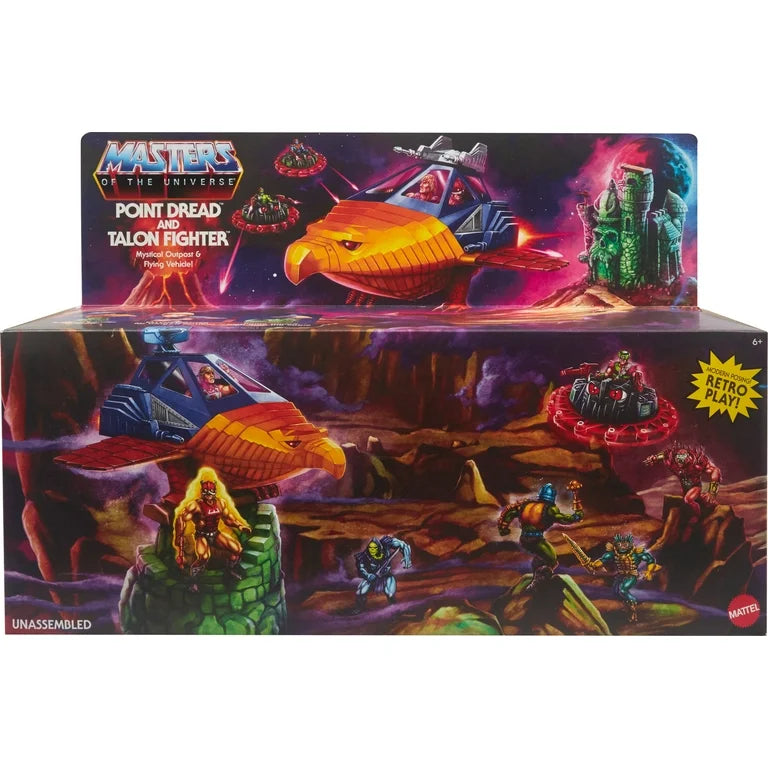 Masters of the Universe Origins Point Dread and Talon Fighter Playset