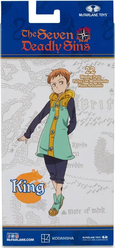 McFarlane - The Seven Deadly Sins - 7" King with Oslo Action Figure, McFarlane Toys