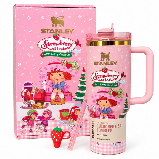 Strawberry shortcake Christmas Stanley giftset