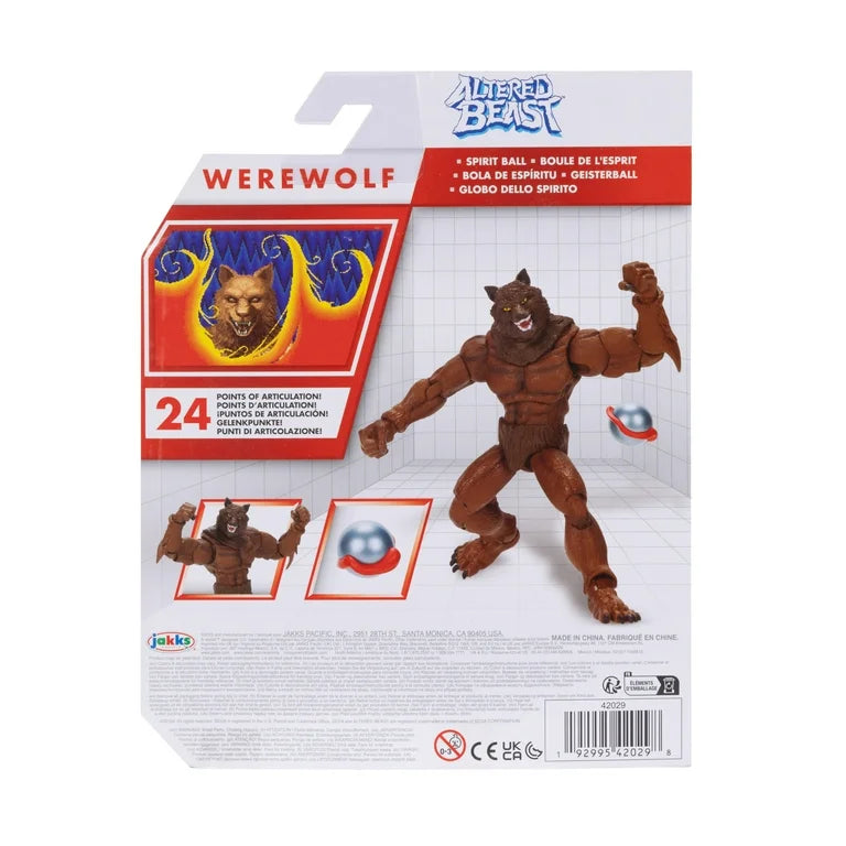 Sega 4 inch Tall Action Figure Altered Beast as Werewolf