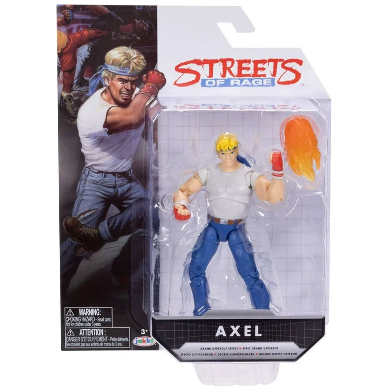 Sega 4 inch Tall Action Figure Streets of Rage Axel