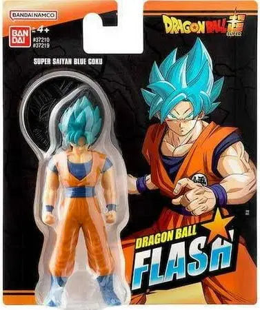 Dragon Ball Super Saiyan Blue Goku Action Figure 4"