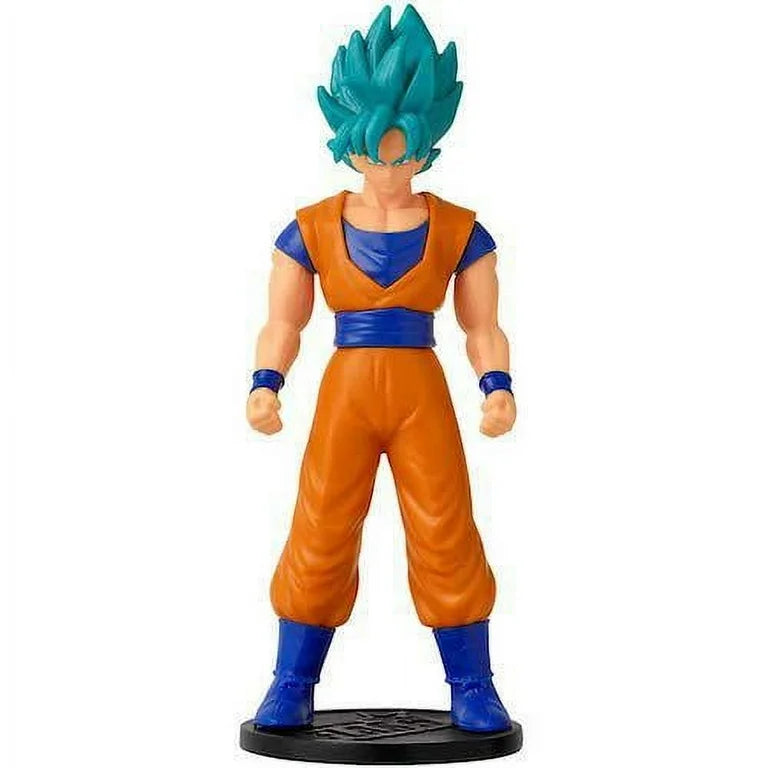 Dragon Ball Super Saiyan Blue Goku Action Figure 4"