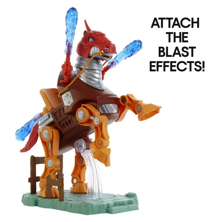 Masters of the Universe Origins Stridor Action Figure Toy Robot Horse, MOTU Collectible