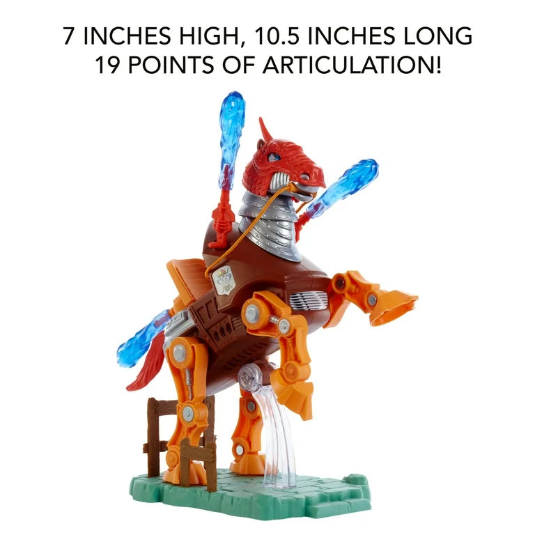 Masters of the Universe Origins Stridor Action Figure Toy Robot Horse, MOTU Collectible
