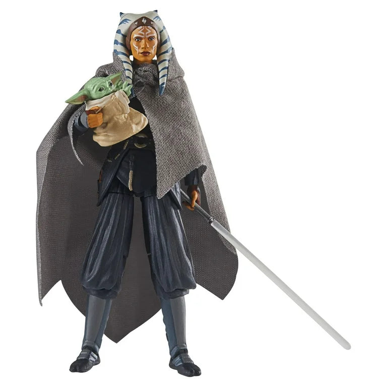 Star Wars The Vintage Collection Ahsoka Tano and Grogu Deluxe Action Figure Set