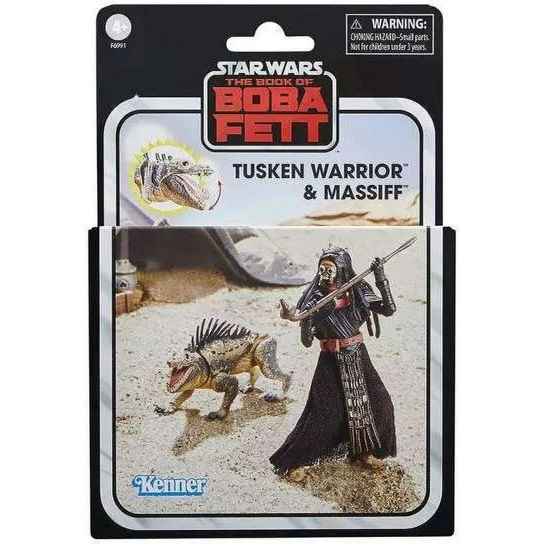 Hasbro Star Wars Vintage Collection Tusken Warrior & Massiff Action Figure