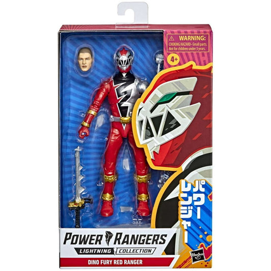 Hasbro Power Rangers Lightning Collection Dino Fury Red Ranger Action Figure