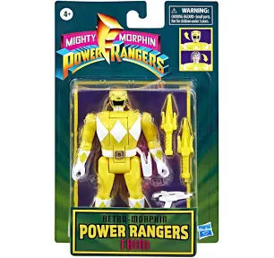Mighty Morphin Power Rangers - Retro-Morphin Power Rangers - Yellow Ranger Trini Action Figure