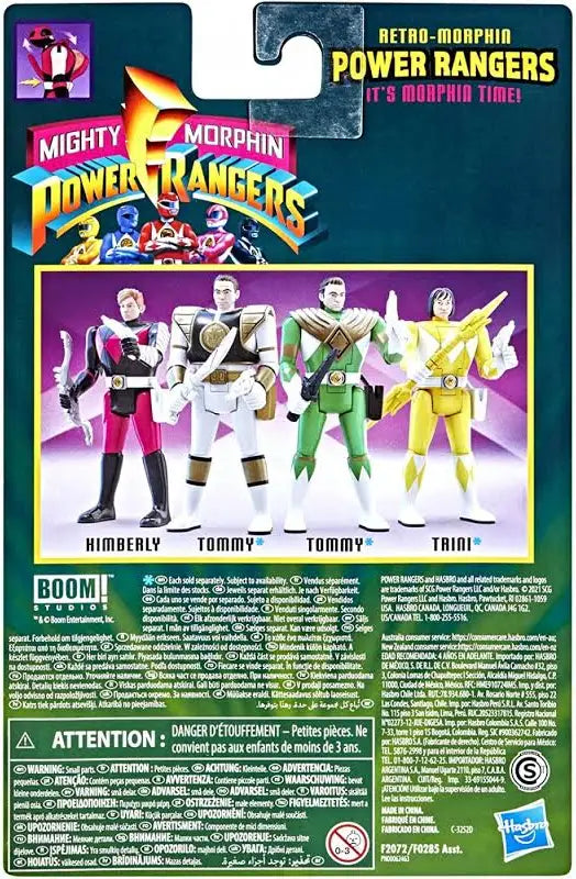 Mighty Morphin Power Rangers - Retro-Morphin Power Rangers - Yellow Ranger Trini Action Figure
