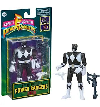 Hasbro Mighty Morphin Power Rangers Retro-Morphin Zack Action Figure