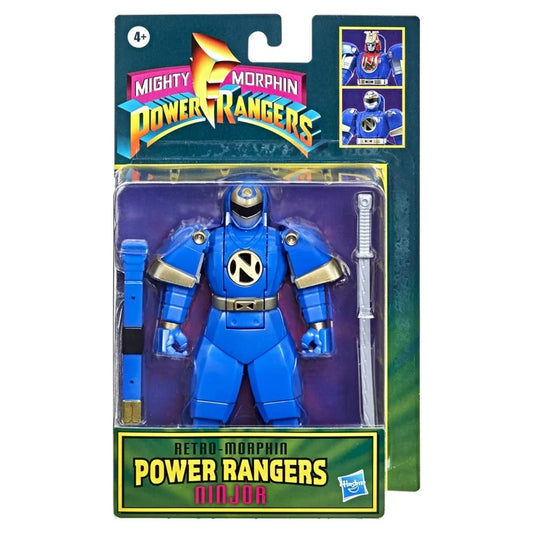 Power Rangers: Mighty Morphin Retro-Morphin Ninjor Toy Action Figure (6”)