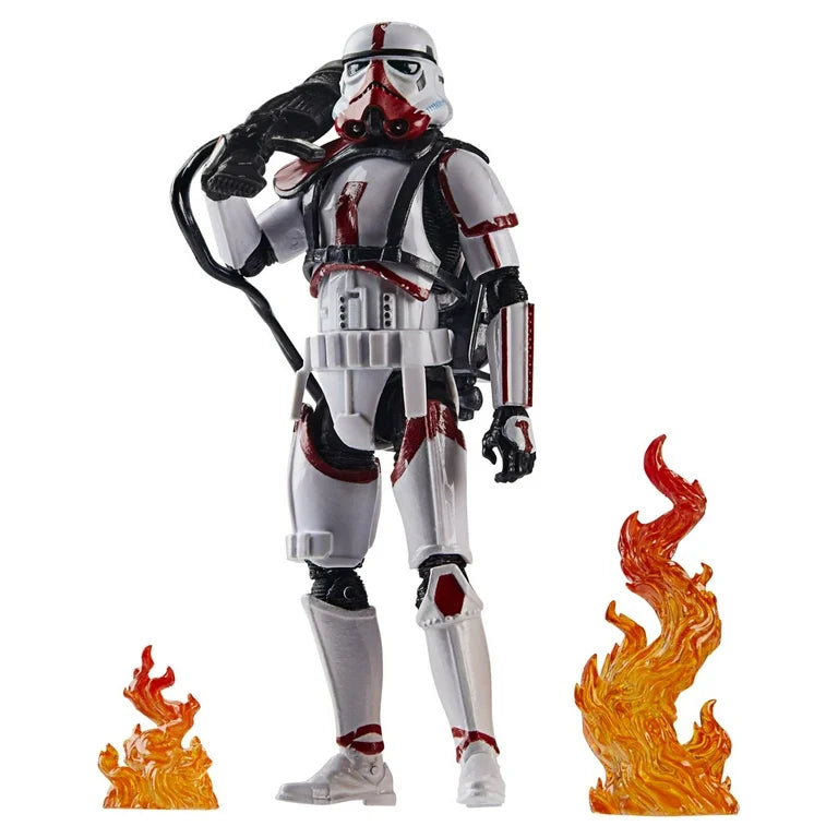 Star Wars The Vintage Collection Incinerator Trooper & Grogu Deluxe Figures, 3.75-Inch-Scale