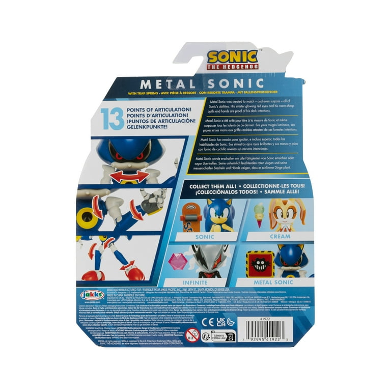 Sonic The Hedgehog Action Figure with Trap Spring