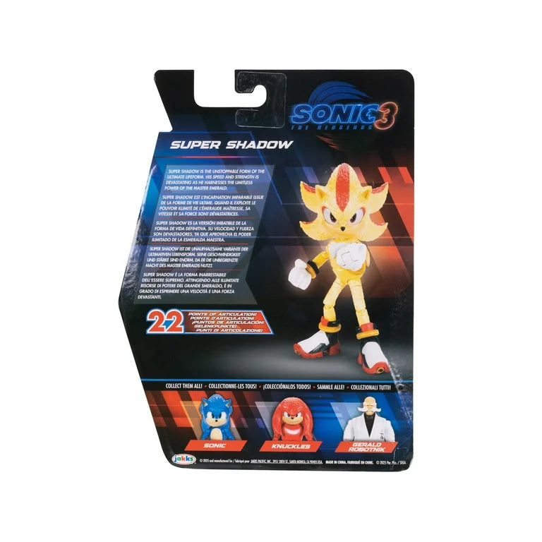 Sonic 3 5" Super Shadow Figure