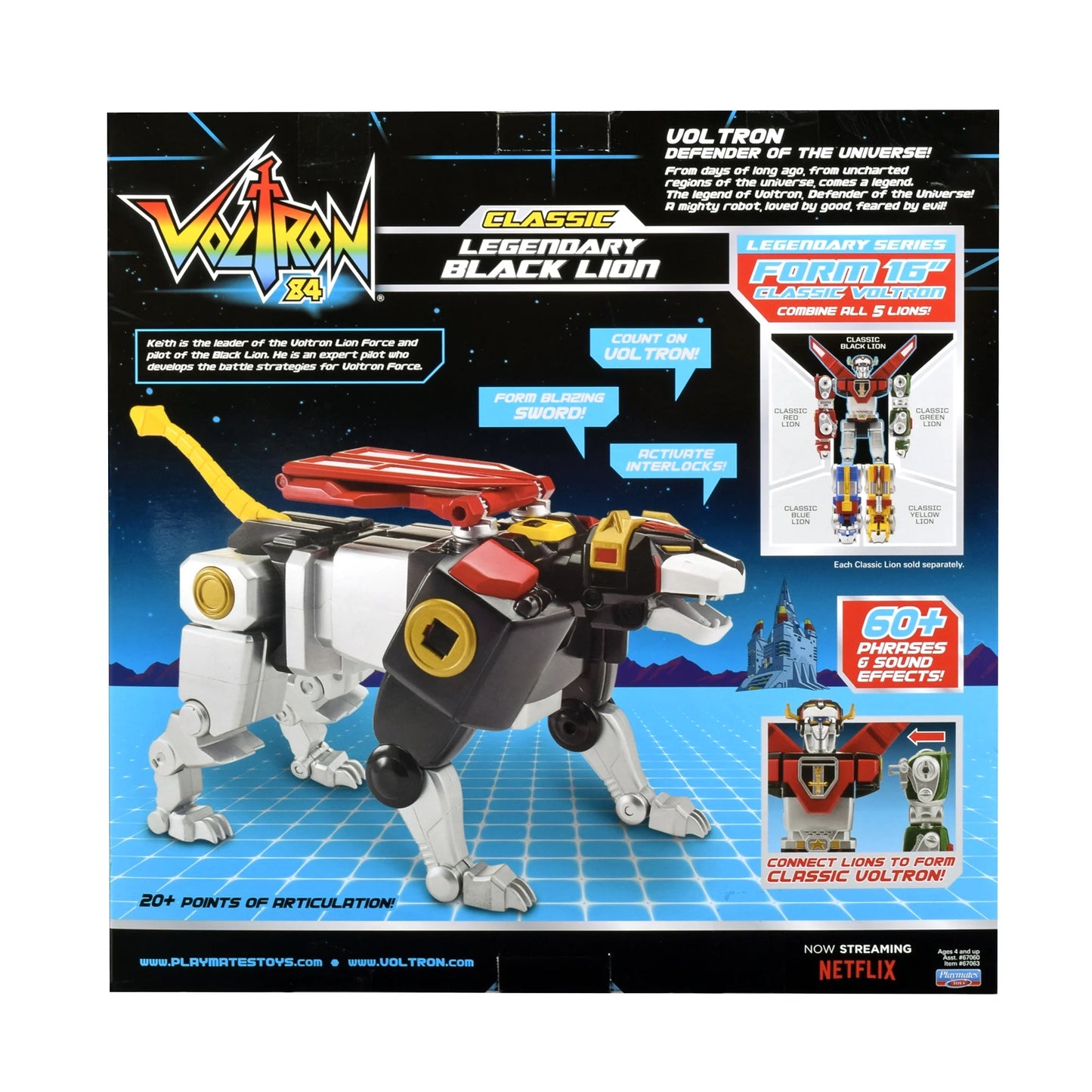 Voltron Classic Black Lion