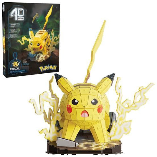4D Build Pokémon Pikachu 3D Model Kit - 201 Pieces