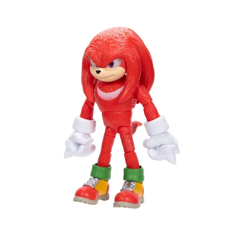 Sonic The Hedgehog 3 Movie 5 inch Knuckles Action Figure 20 Points of Articulation