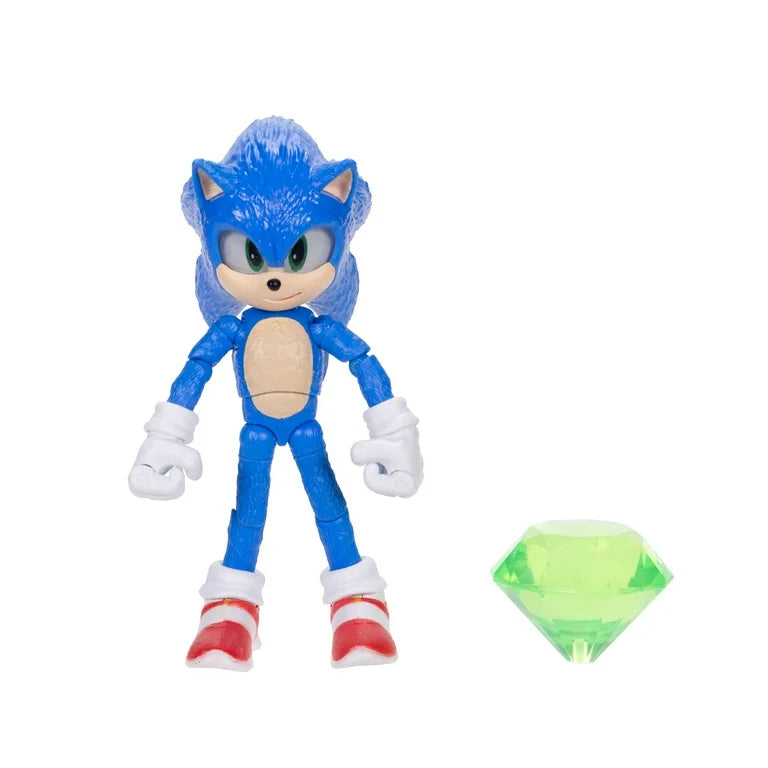 Sonic 3 5" Sonic Figure With Emerald