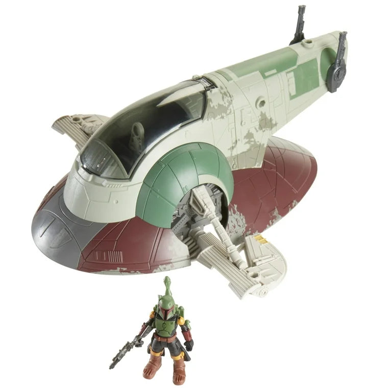 Star Wars Mission Fleet Starship Skirmish, Boba Fett Action Figure and Starship