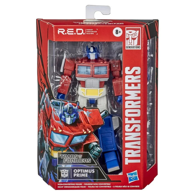 Transformers R.E.D Optimus Prime Action Prime Figure
