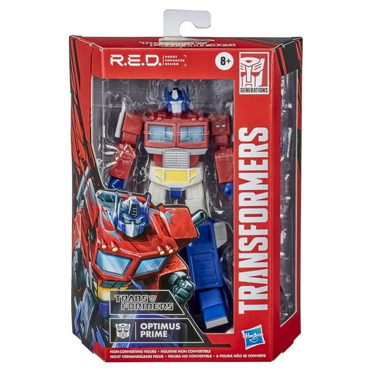 Transformers R.E.D Optimus Prime Action Prime Figure