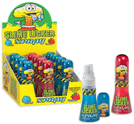 Slime liquor spray candy