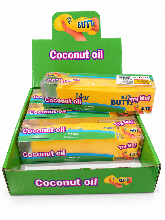 Jumbo butter coconut oil squishy