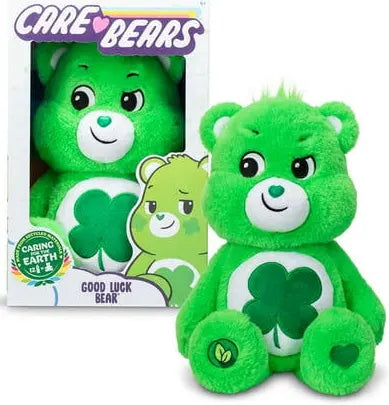 Care Bears 14" Good Luck Bear Plushie - Green