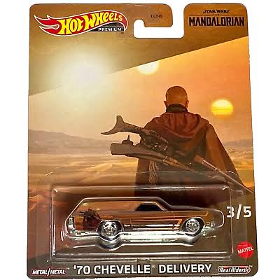 Hot wheels premium Star Wars the Mandalorian 70 Chevelle delivery
