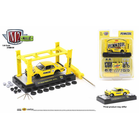 M2 machines Pennzoil 1971 Nissan skyline GT – R