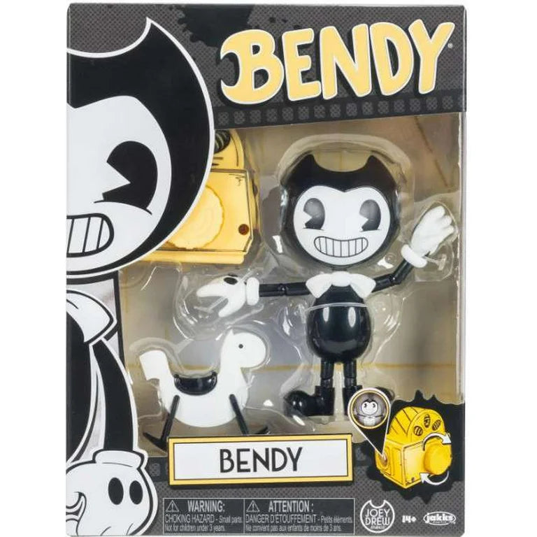 Bendy and the Ink Machine 5 inch Articulated Bendy Action Figure with Rocking Horse & Projector Accessory