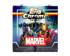 2026 Topps Chrome Marvel Comics Mega Box
