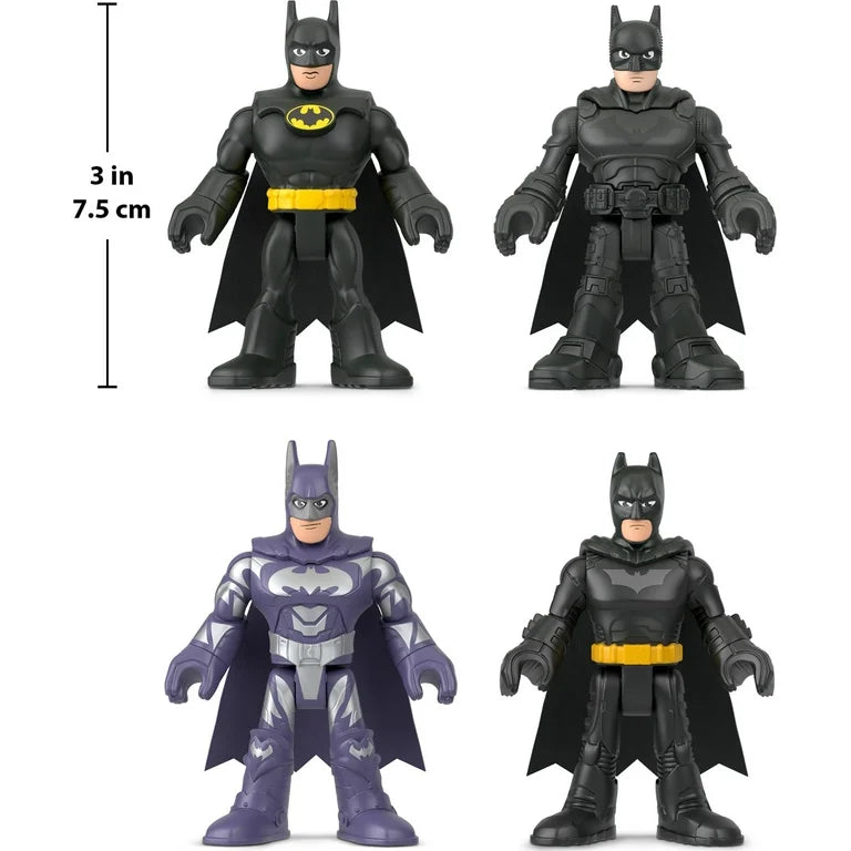 Fisher-Price Imaginext DC Super Friends Batman Toys 85th Anniversary Collection Movie Figure Set for Adult Fans & Preschool Kids