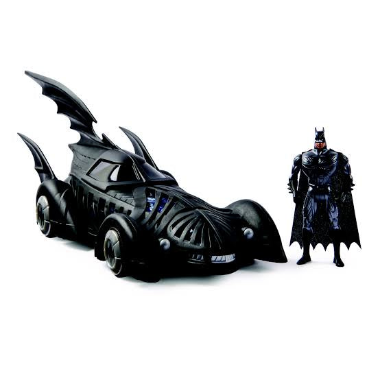 DC Batman Forever Batmobile + Batman Retro Collection