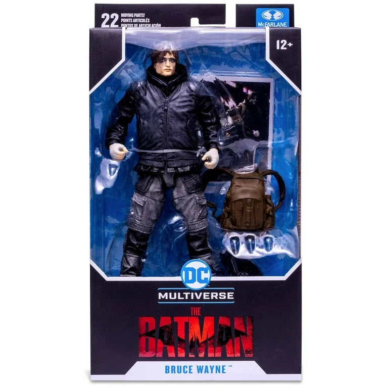 McFarlane Toys DC Multiverse Bruce Wayne Unmasked Action Figure, The Batman Movie