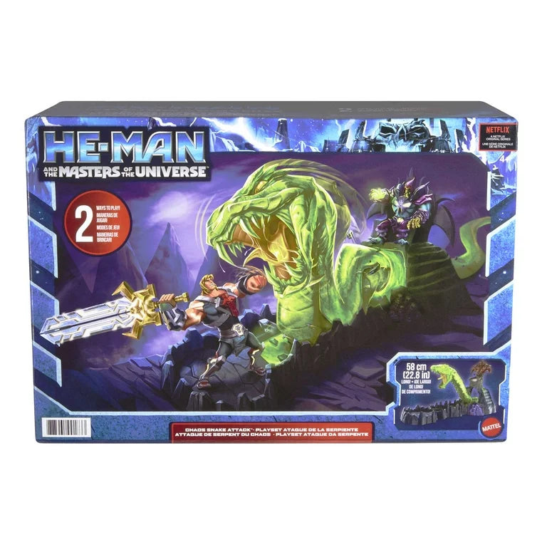 He-Man™ and the Masters of the Universe™ Snake Attach™ Fortress Playset for MOTU™ Fans