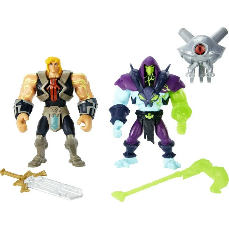 He-Man and The Masters of the Universe Battle for Eternia 2-Pack of MOTU Action Figure Toys
